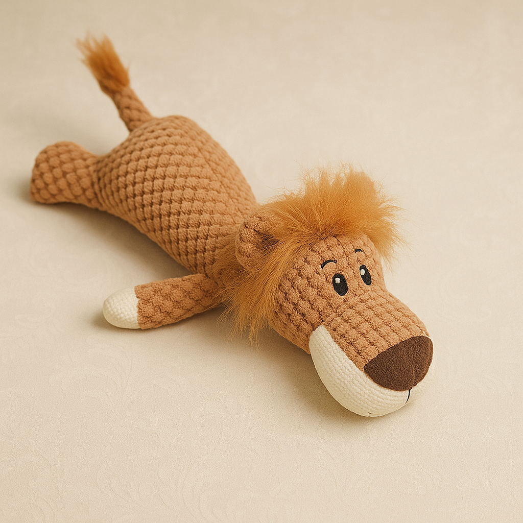 The LillyGreen JungleJoy™ Plush Trio - Soft chew Toys for Playful Pups
