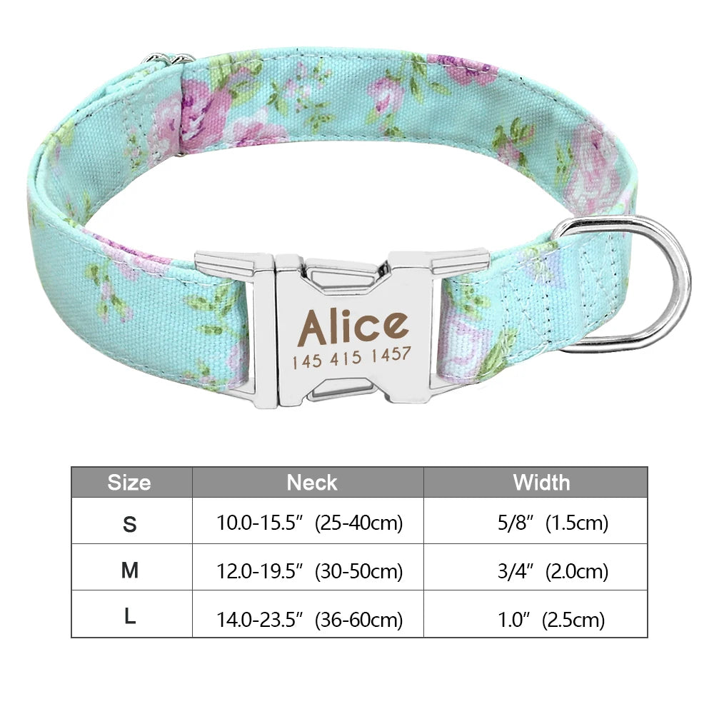 The LillyGreen Petit Nom™ Personalized Collar