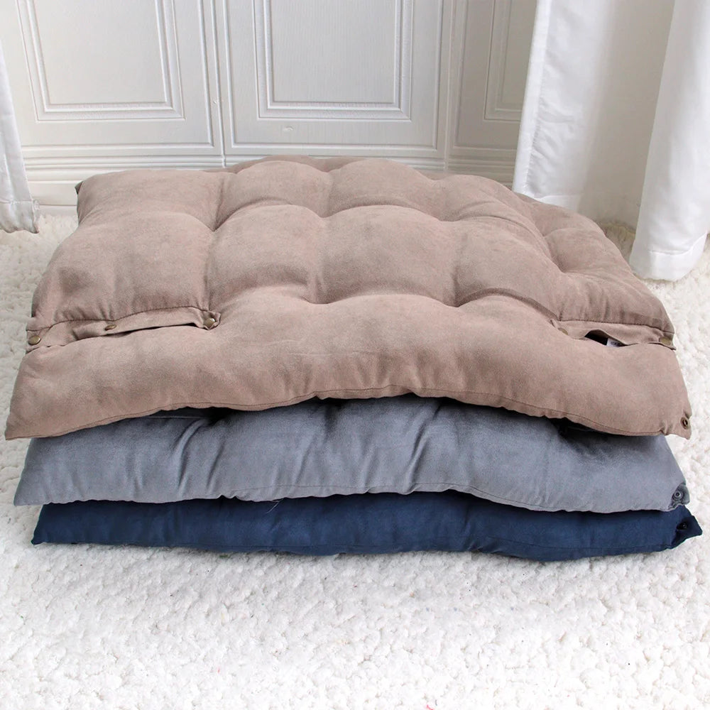 The LillyGreen CozyFold™ Convertible Dog & Cat Bed – Foldable, Plush & Multi-Functional for Small Spaces