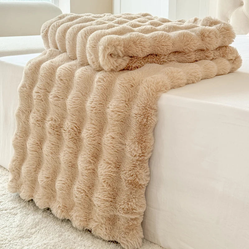 The LillyGreen LuxWave™ Pet Blanket - Ultra-Soft throw designed to elevate cozy moments