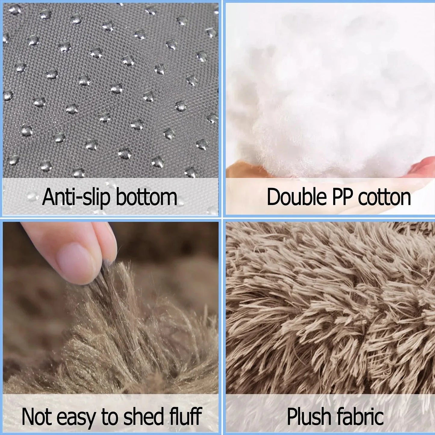 The LillyGreen PuffNest™ Calming Pet Bed