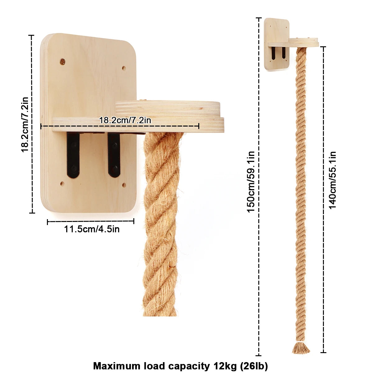The LillyGreen SkyWalk™ Cat Wall System - Where style meets your furry adventurer