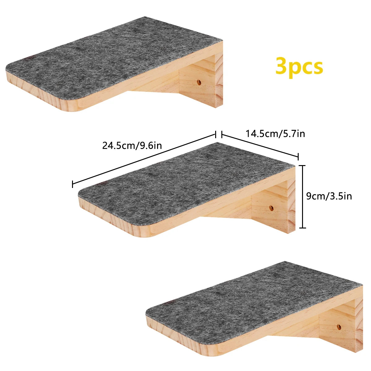 The LillyGreen SkyWalk™ Cat Wall System - Where style meets your furry adventurer
