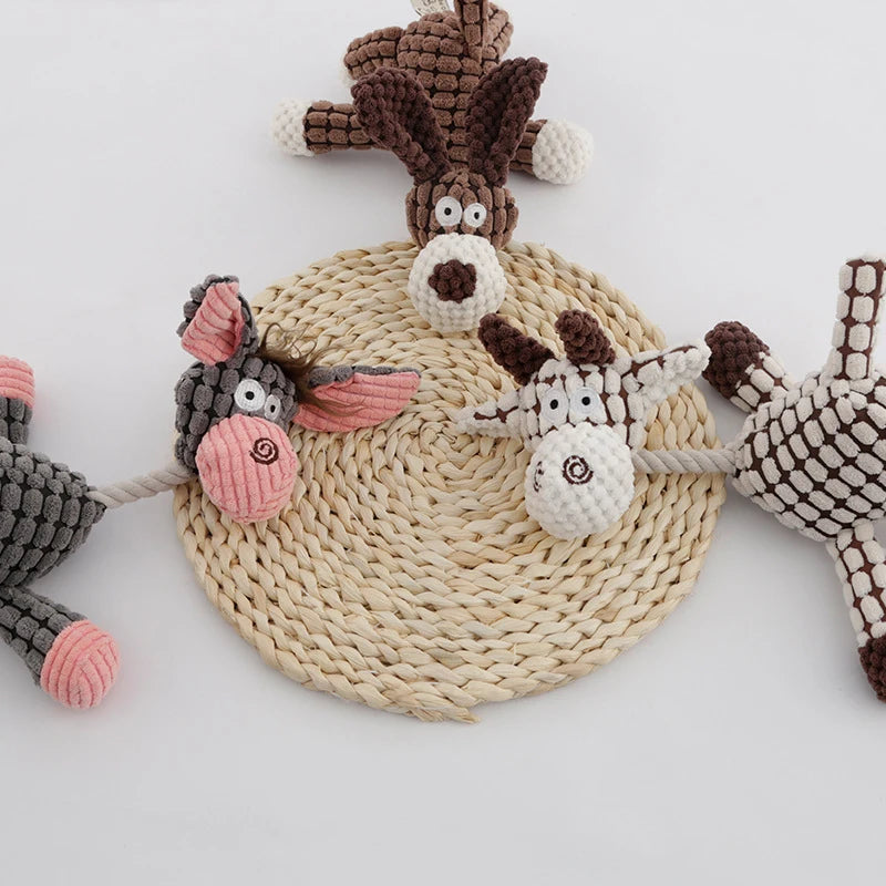 The LillyGreen Barnyard Buddies™ Plush Dog Toy Range