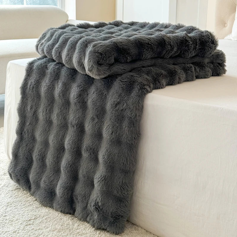 The LillyGreen LuxWave™ Pet Blanket - Ultra-Soft throw designed to elevate cozy moments