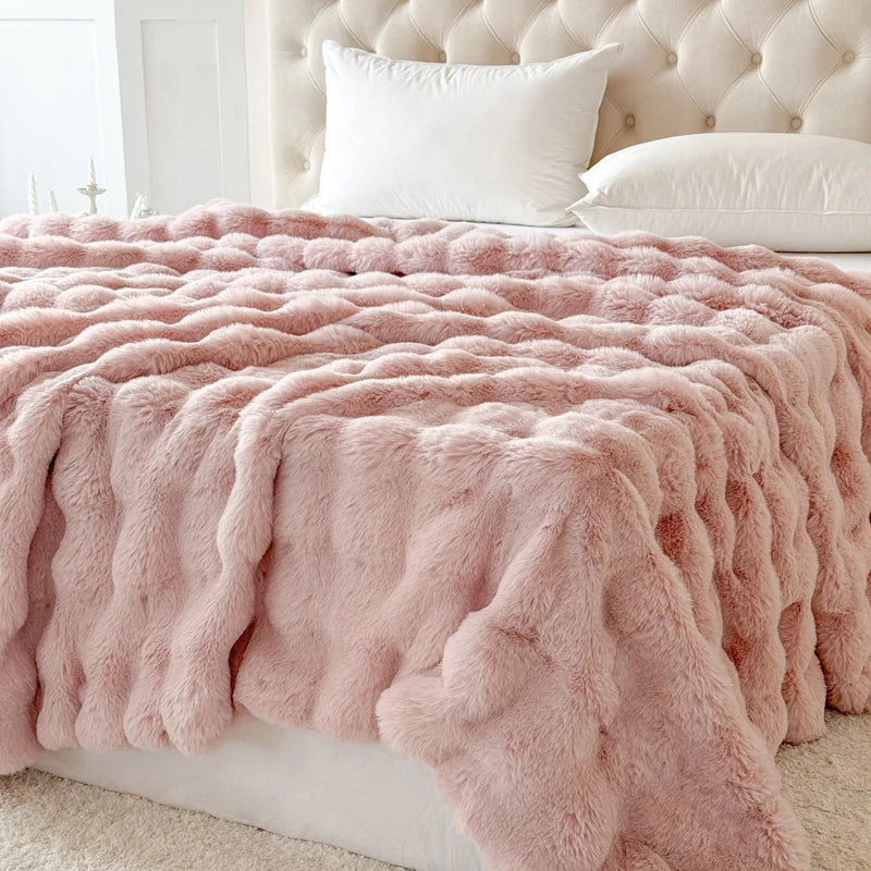 The LillyGreen LuxWave™ Pet Blanket - Ultra-Soft throw designed to elevate cozy moments