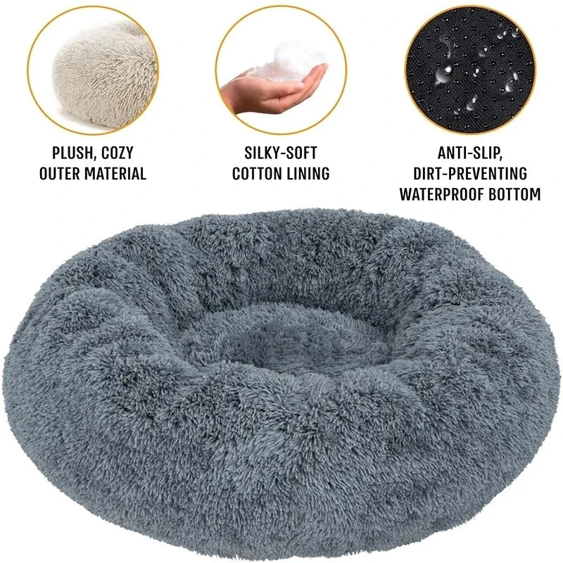 The LillyGreen PuffNest™ Calming Pet Bed