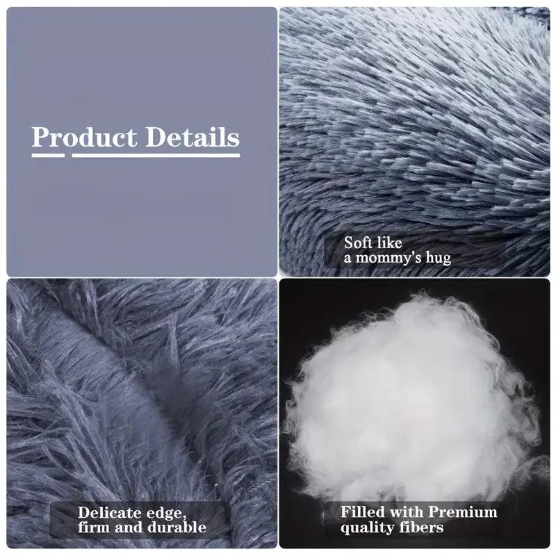 The LillyGreen PuffNest™ Calming Pet Bed
