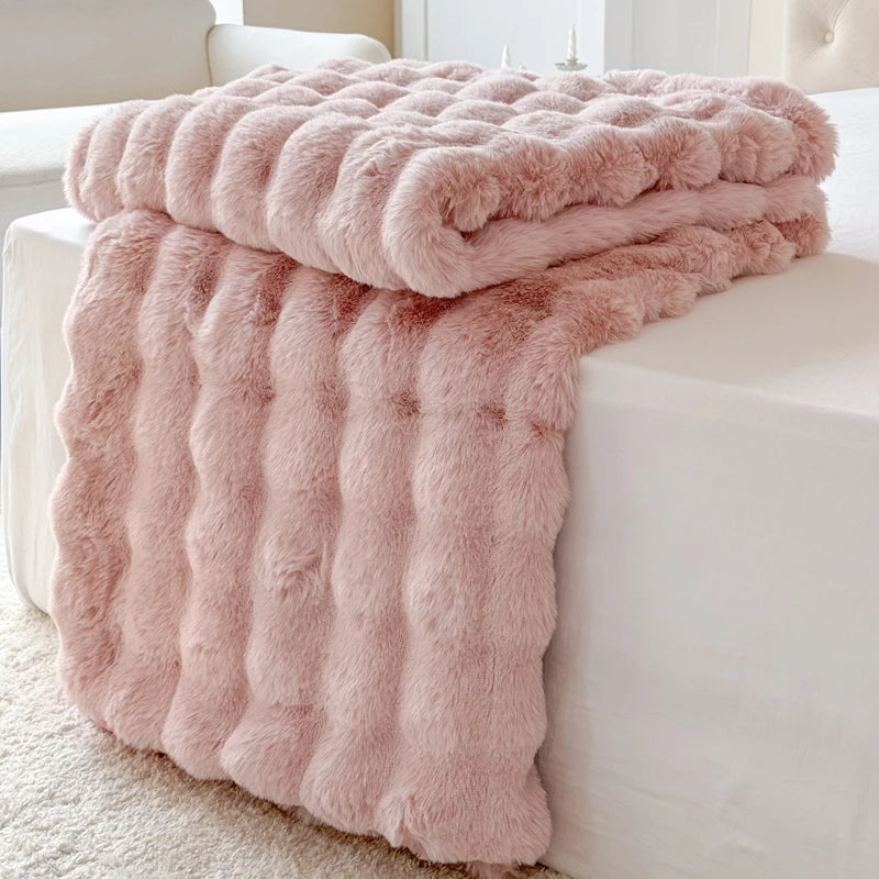 The LillyGreen LuxWave™ Pet Blanket - Ultra-Soft throw designed to elevate cozy moments
