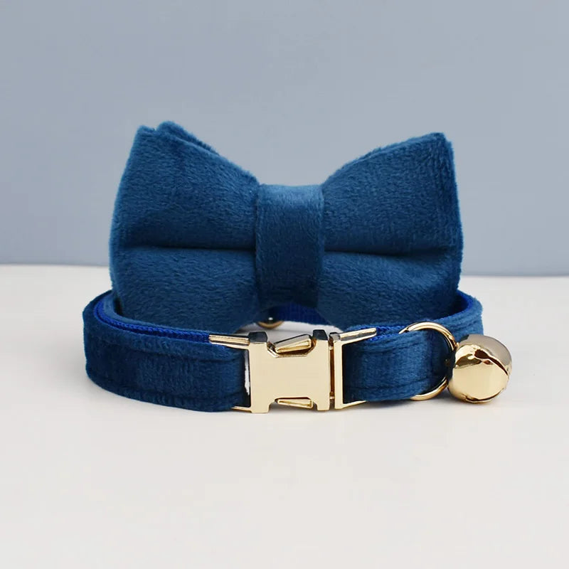 The LillyGreen BowBelle™ Collar with Bow Tie and Bell - The Winter Luxe Range