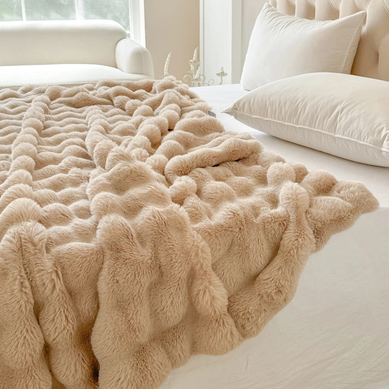 The LillyGreen LuxWave™ Pet Blanket - Ultra-Soft throw designed to elevate cozy moments