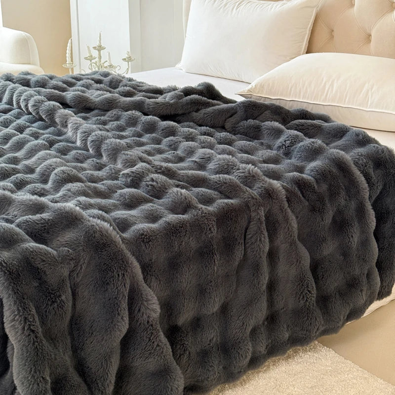 The LillyGreen LuxWave™ Pet Blanket - Ultra-Soft throw designed to elevate cozy moments
