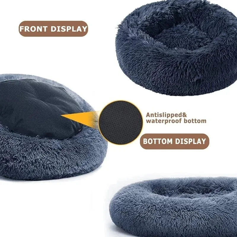The LillyGreen PuffNest™ Calming Pet Bed