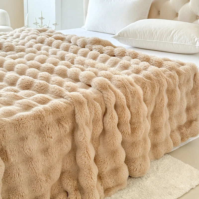 The LillyGreen LuxWave™ Pet Blanket - Ultra-Soft throw designed to elevate cozy moments