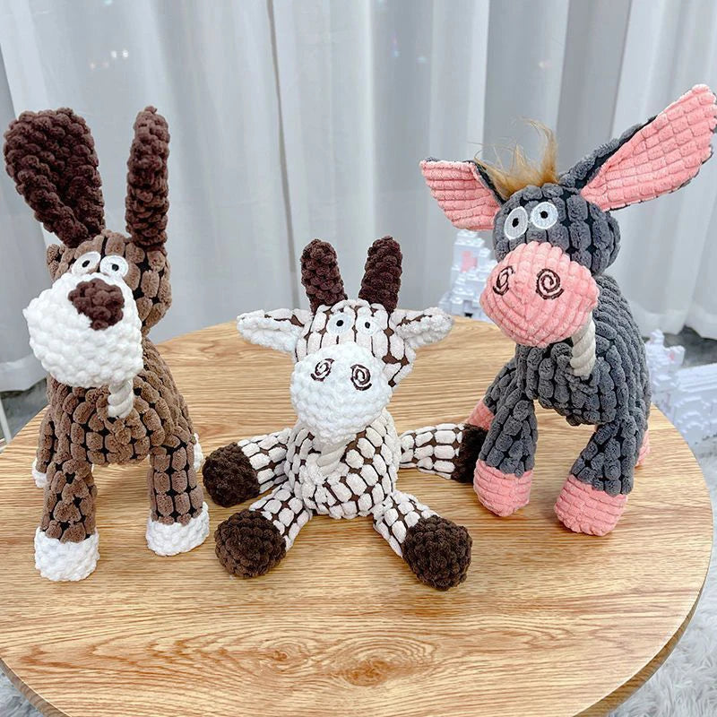 The LillyGreen Barnyard Buddies™ Plush Dog Toy Range
