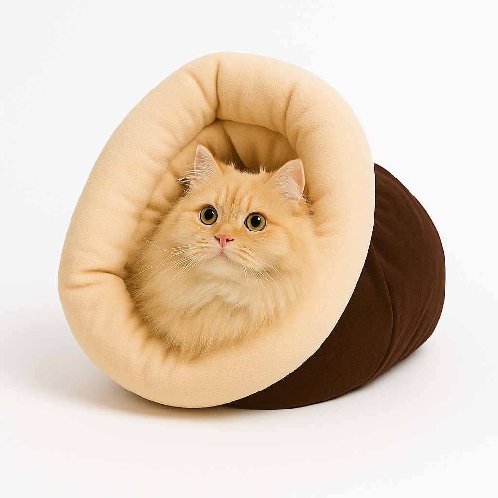 The LillyGreen SnuggleSock™ – Soft Cotton Sleeping Sock for Cats & Small Dogs