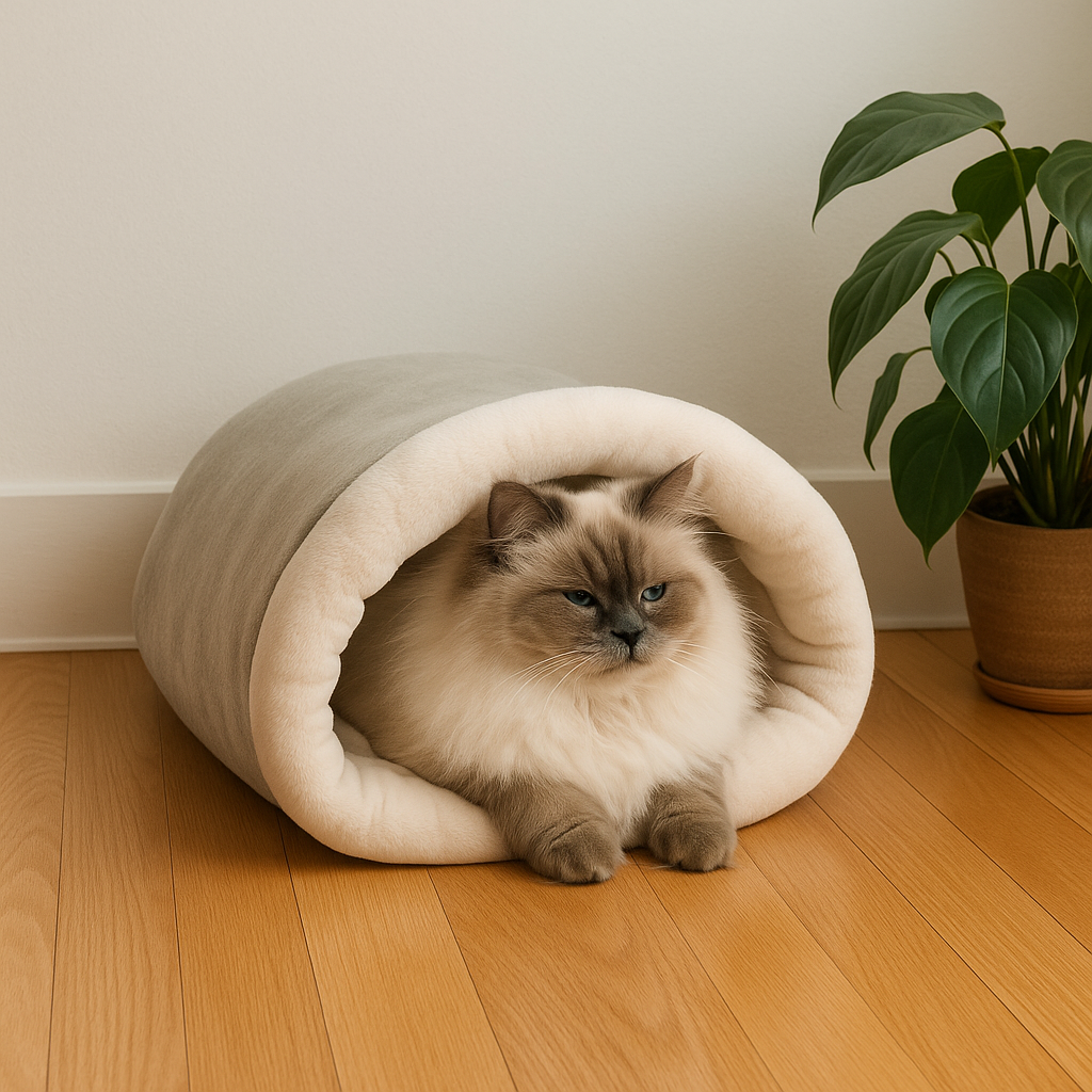 The LillyGreen SnuggleSock™ – Soft Cotton Sleeping Sock for Cats & Small Dogs